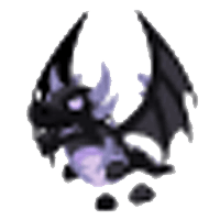 Shadow Dragon Animated Sticker - Legendary from Halloween 2025 Sticker Pack